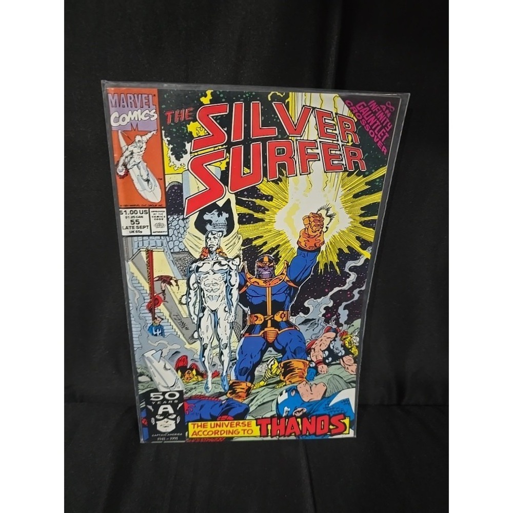 Sealed Silver Surfer #55 • Ron Lim • Newsstand Variant • Marvel Comics • 1991